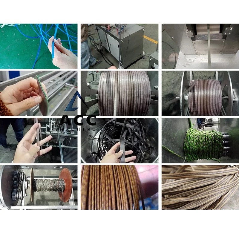 Three Color Plastic Rattan Making Machine/Imitated Fireroofing Thatch Making Machine Line