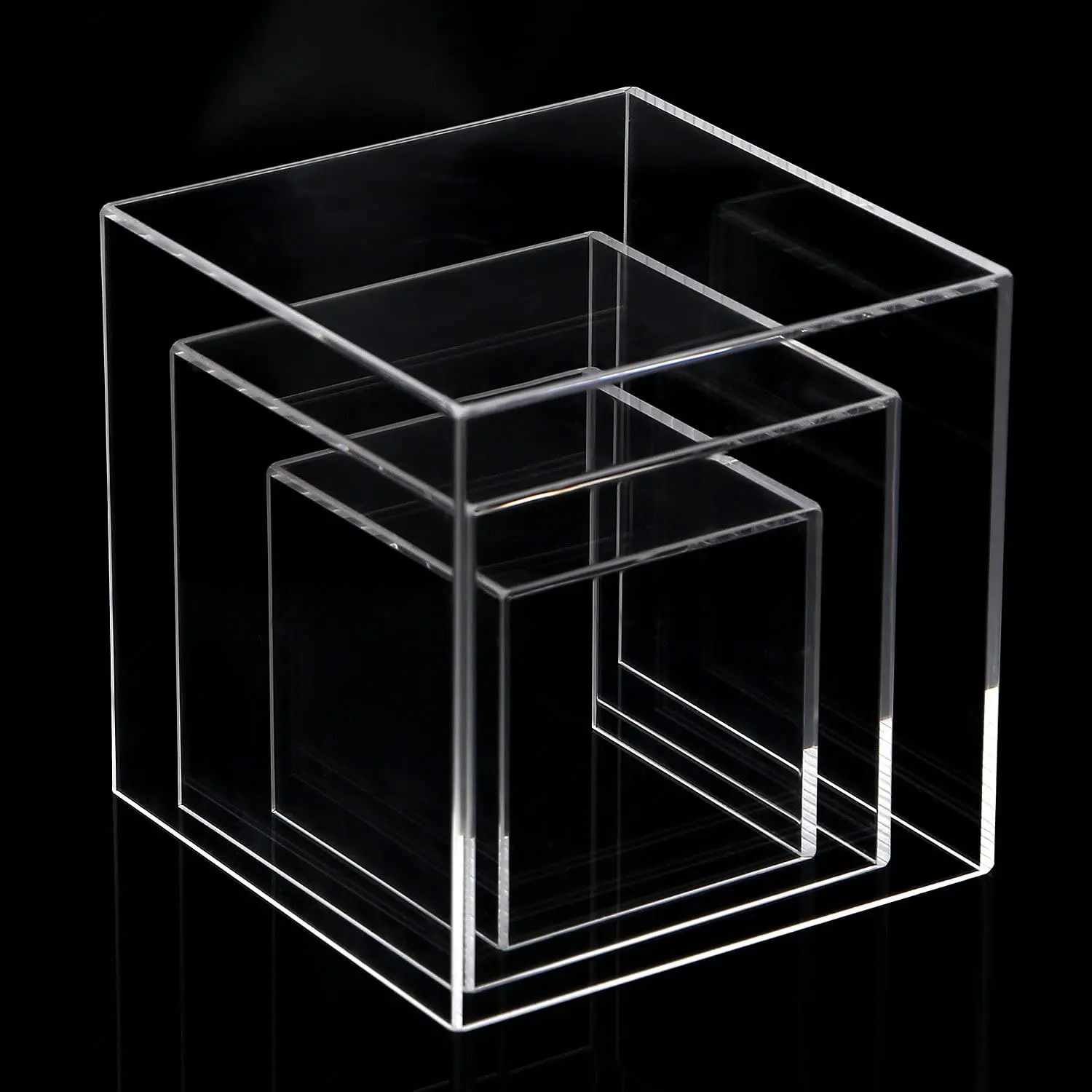 Plexiglass Factory Clear Acrylic Box With Lid Custom Acrylic Gift Box ...