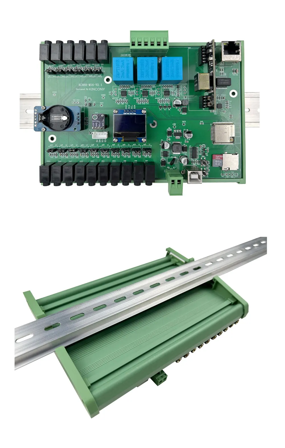 Kc868m16v2 Esp32 16 Channel Ct Clamp Energy Monitor For Esphome Home