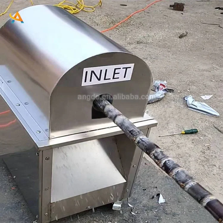 Automatic Sugar Cane Peeling Machine Fast Sugar Cane Peel Scraping Machine Good Output Sugarcane Peeler