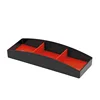 25*9*4.3cm, vermilion and black