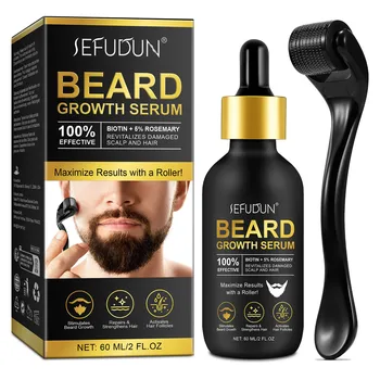 Private Label Natural Organic Beard Growth Oil For Men Care Growth Beard Oil For Hair Growth Promote Mens Beard Oil