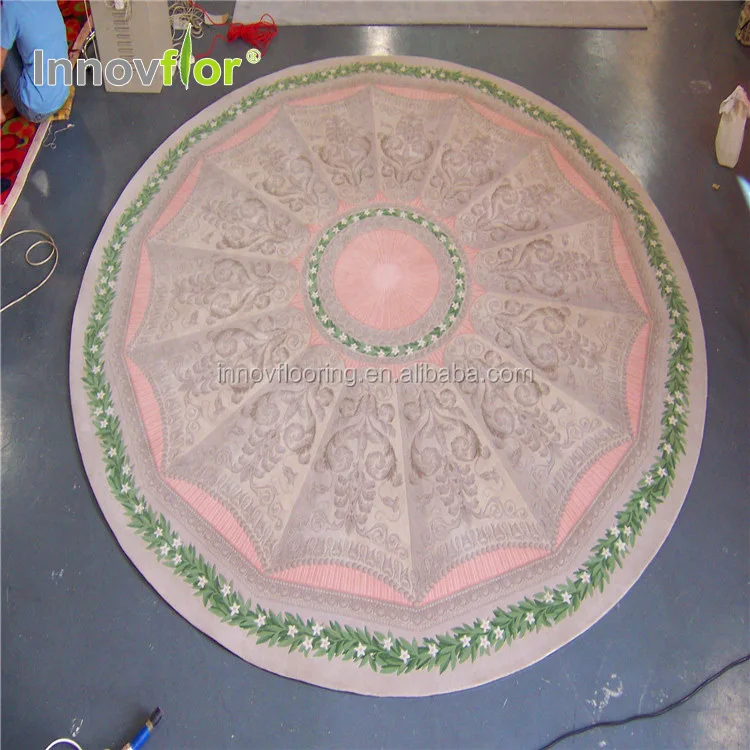 Custom Made Sound Reduction Acoustic Floral Carpets Indonesia Wall To Wall Modern Handtufted