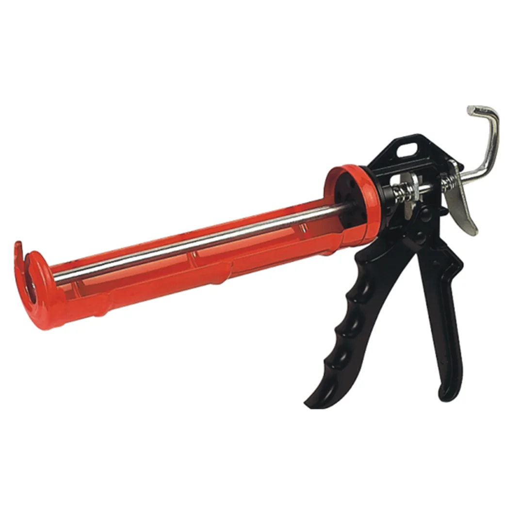 John Tools 8304c 9 Inch Heavy Duty Caulking Gun Red Low Temperature