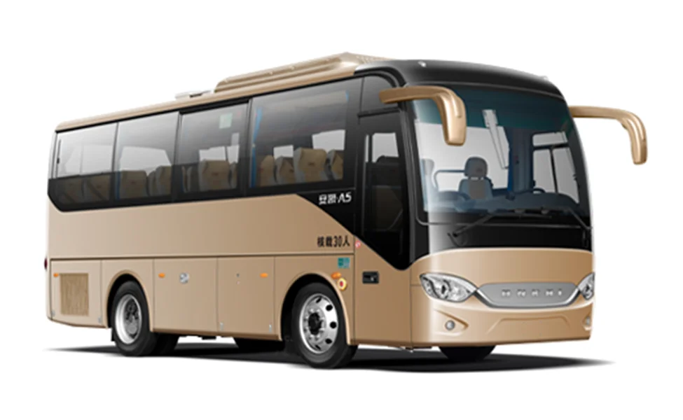 Quality New Energy Bus Electric Coach Luxury Ankai A5 Bus 24/36 Seats 170 Range 245kw factory