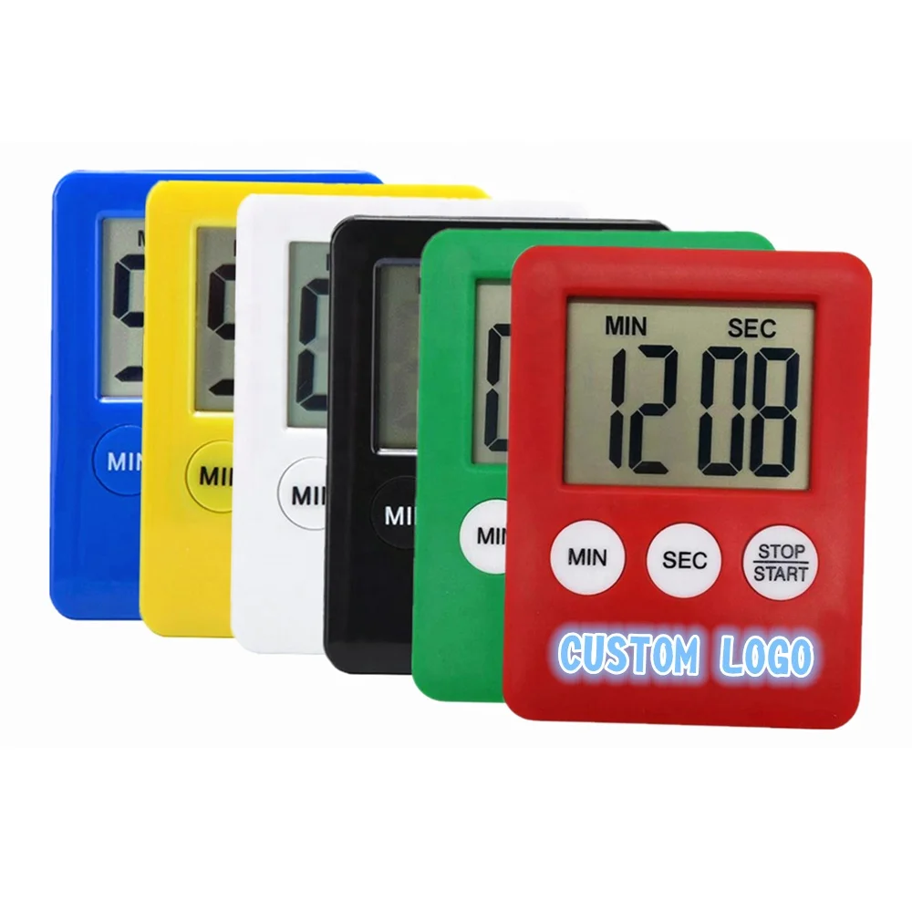 LCD Digital Timer With Stand and Magnet