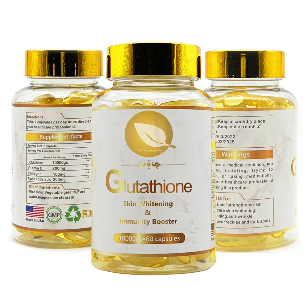 OEM Skin Whitening Capsules - Glutathione & Collagen