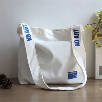 New Japanese plaster Avatar printed canvas bag Korean fashion canvas messenger bag for girls single-shoulder bag wholesale