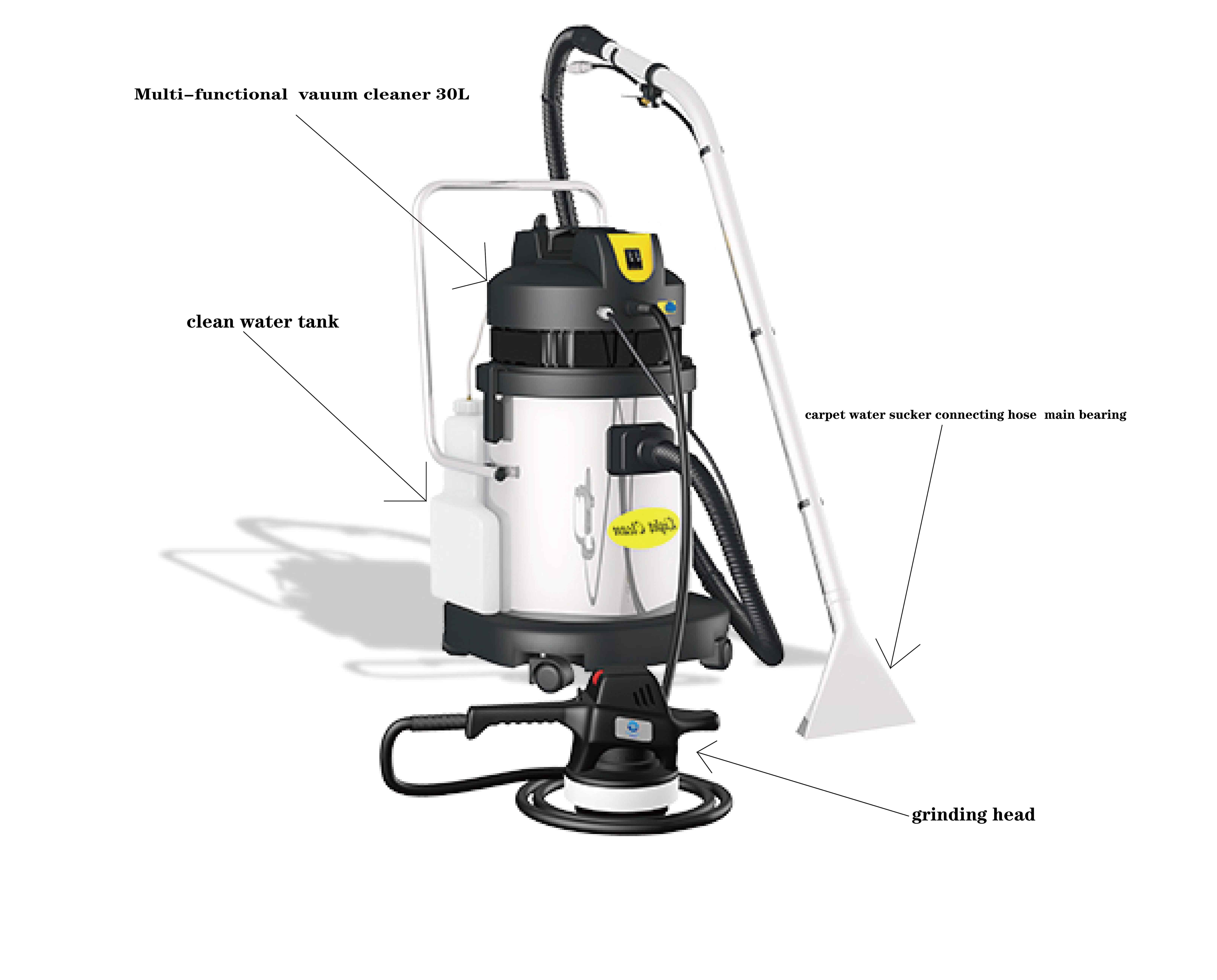 30L   China   Hot Selling  Carpet Sofa Vacuum  Cleaner High  Vacuum Power 230 Mbar  Dust   Sofa Vacuum Cleaner for Bed Sofa