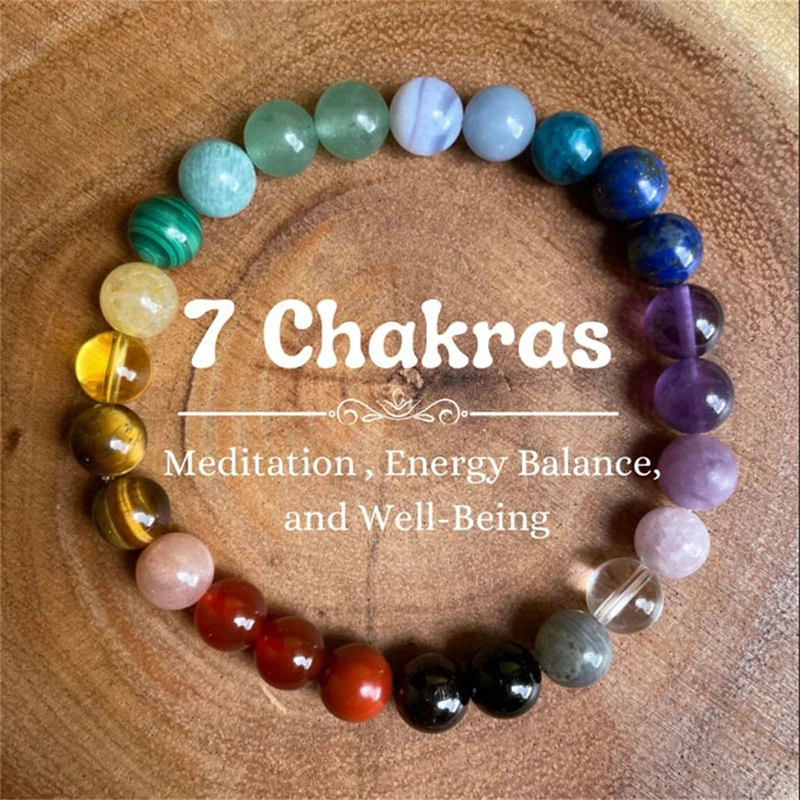 Natural Stone Quartz Healing Crystal Stretch Beaded Bracelet Wealth Money Jewelry Men Women Gift