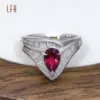 Ring 18k 1.25ct 7.35g