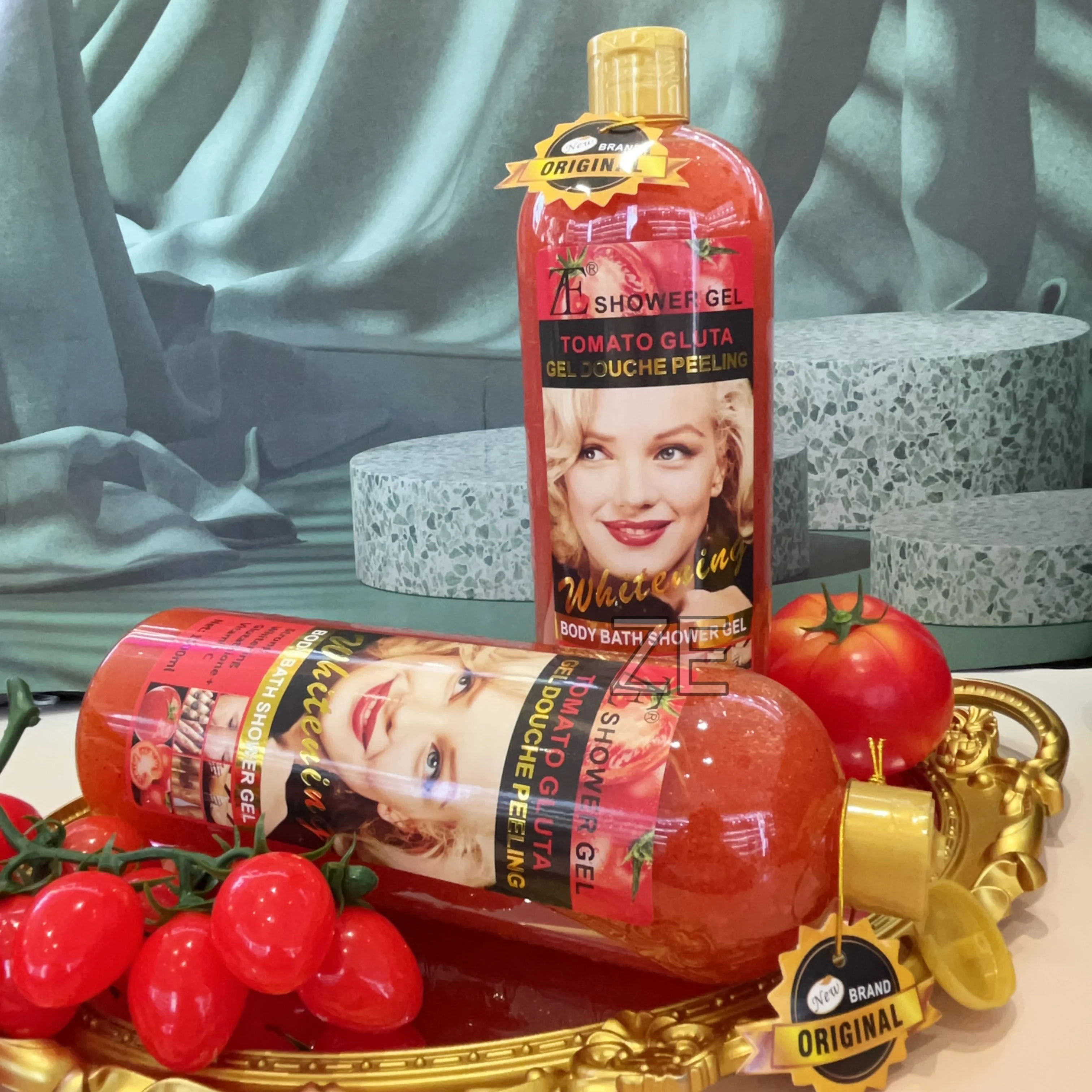 glutathione injection tomato shower gel Tomato Gluta (Glutathion) Terminal white + Vitamin C set; Body lotion, –  Trendy Africa Boutique main image 0