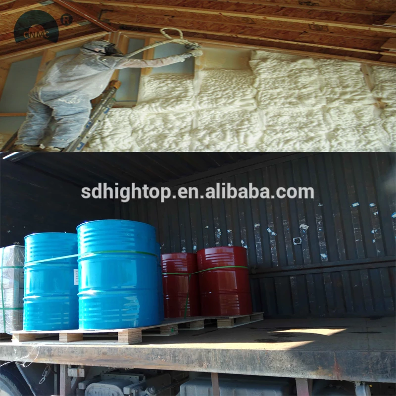 Two Component Closed Cell Polyurethane Insulation Espuma De Poliuretano PU Spray Foam