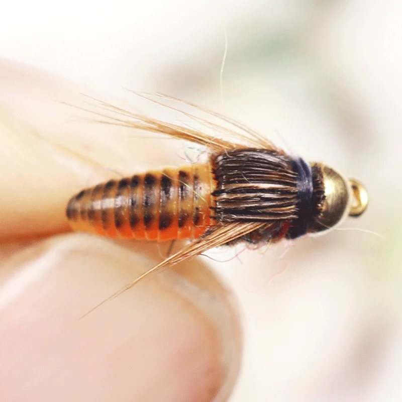 TOPIND Handmade Artificial Bionic Lifelike Fly Fishing Lure
