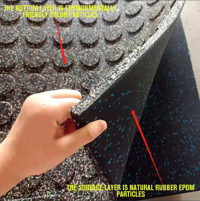 Flooring Rolls Deadlift Matrubber Floor Gym Rubber Floor Matting