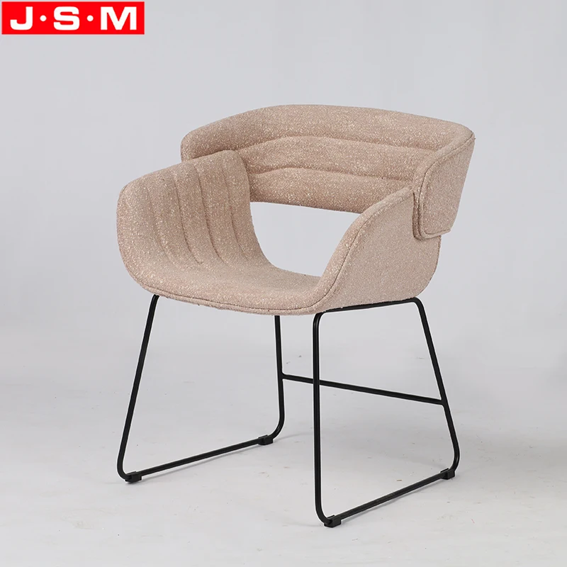 Фабричный производитель комфортный тканевый обеденный стул винтажный с