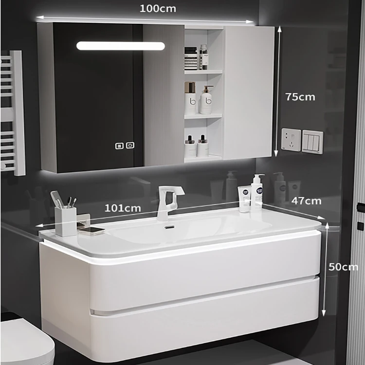 Modern Luxury Bathroom Vanity Lighting Bathroom Storage