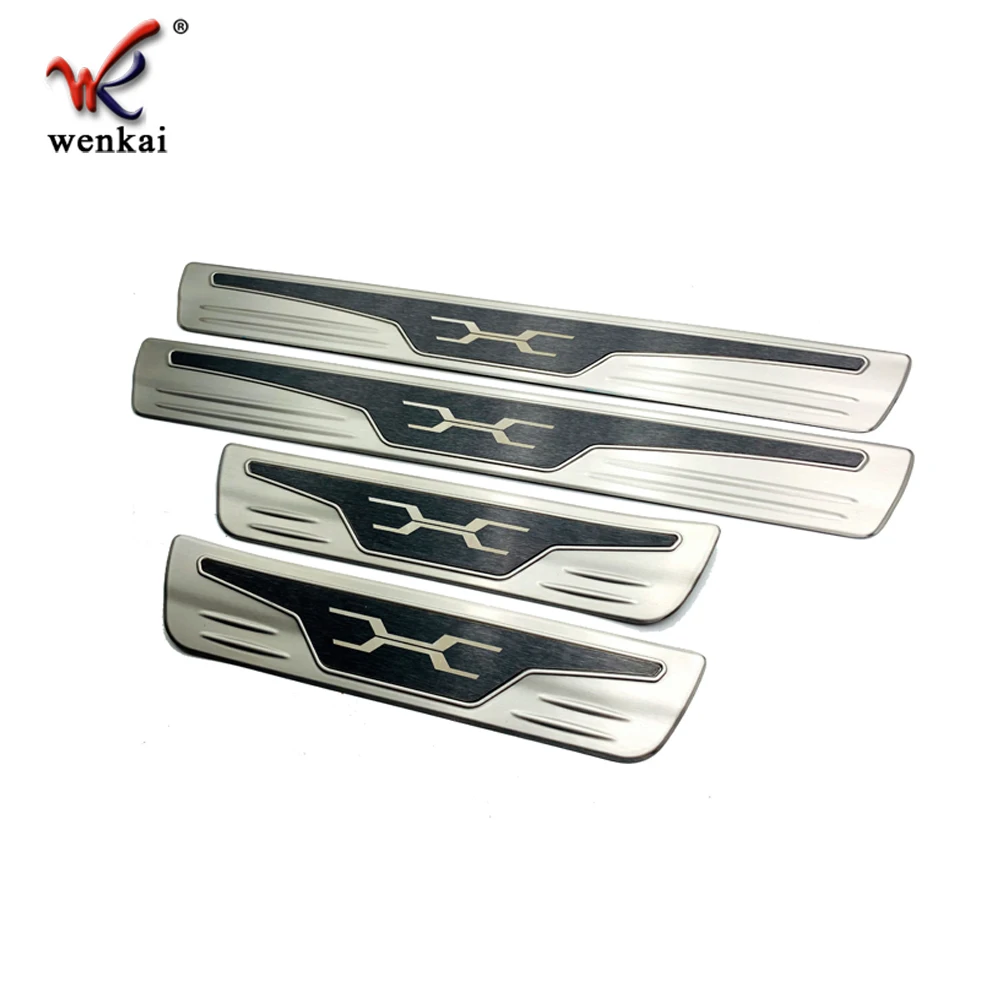 For Toyota Harrier Venza (xu80) 2020 2021 Car Accessories Outer Side Door  Sill Scuff Plate Threshold - Buy Stainless Steel Door Sill Scuff Plate For 