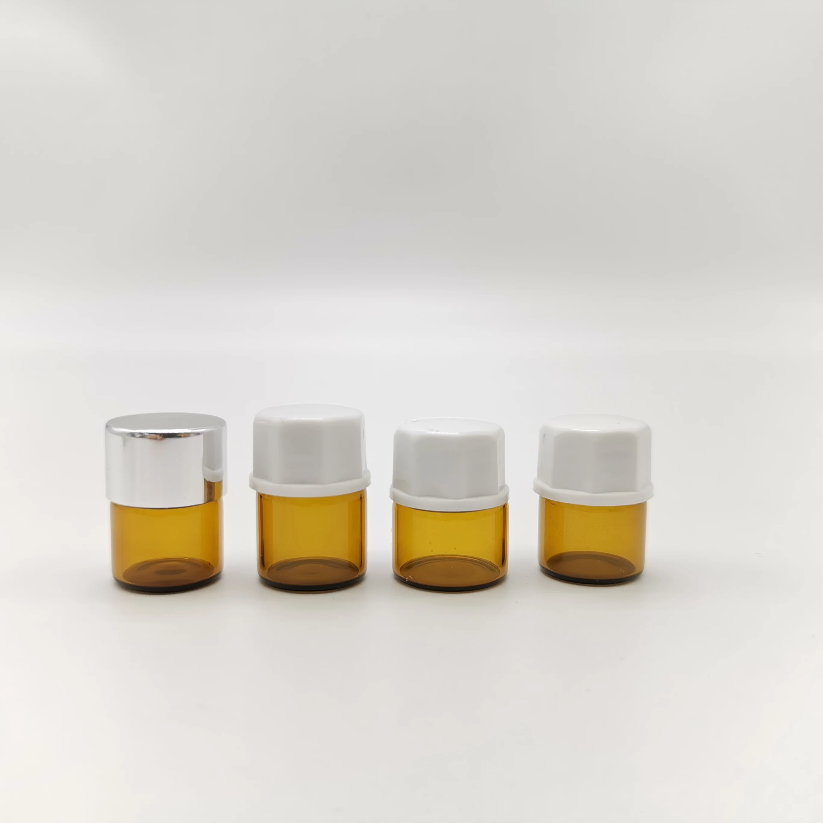 2ML Amber Glass Perfume Sample Vials