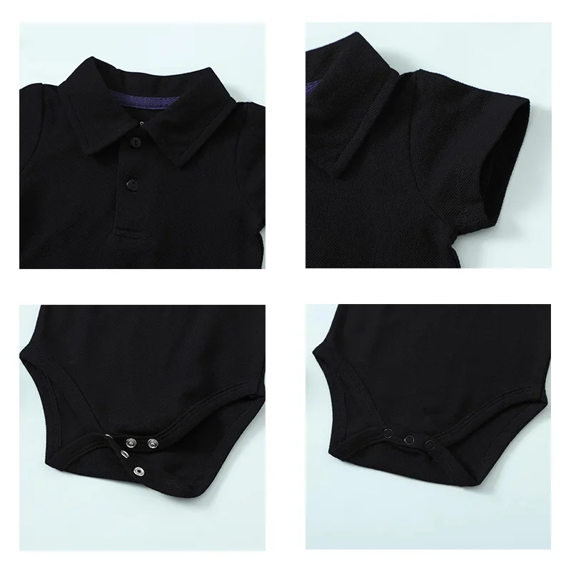 Производитель, поставщик рубашек-поло на заказ, дизайнерские детские комбинезоны с логотипом на заказ, печать логотипа, органический хлопок, пустая рубашка-поло, детское боди