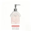Botella con bomba estilo cottage de punto en relieve w160207