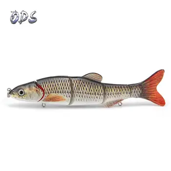 Cheery Five Section Bionic Artificial Hard Bait for Carp ODS LURE XY-1003 ABS Material Freshwater Bottom Fishing Casting Hooks – Hard Lure – view 4