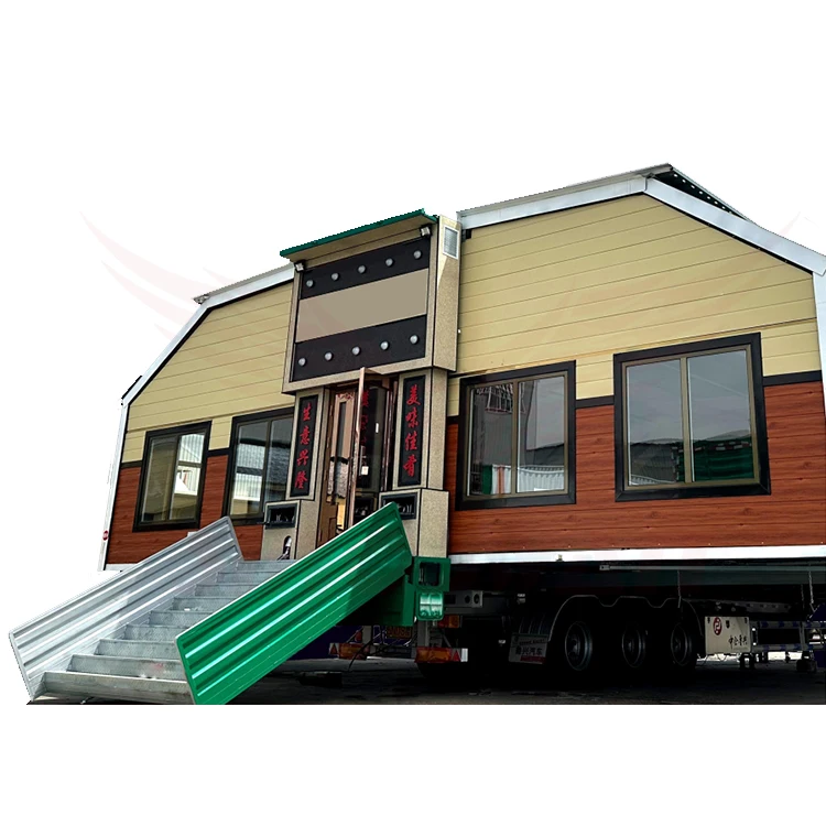 Host in Style with the Mobile Banquet Hall Truck Semi Trailer 15x12m Your Premium Venue Mobile Banquet Truck