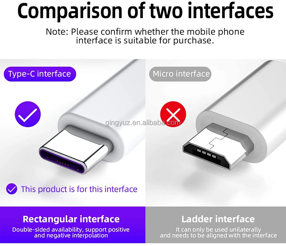 1m 2m Usb Type C Cable 5a Quick Charge 3.0 For Huawei Samsung Note 9