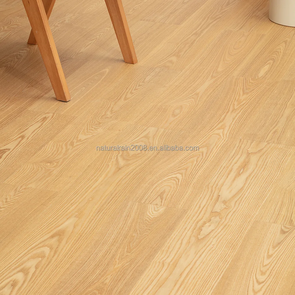 Smooth Surface Coffee Color Engineered Wood Floor Timber Hardwood Flooring Oak