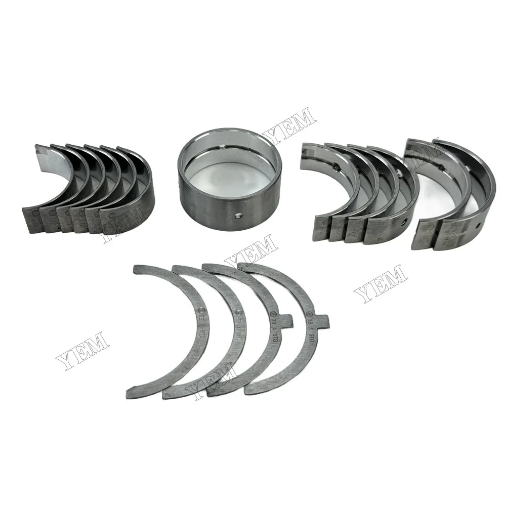 Engine Bearing and Thrust Washer 1E051-23755 Fit for Kubota D722 Engine