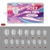 300pcs frosted nail plate H135-4