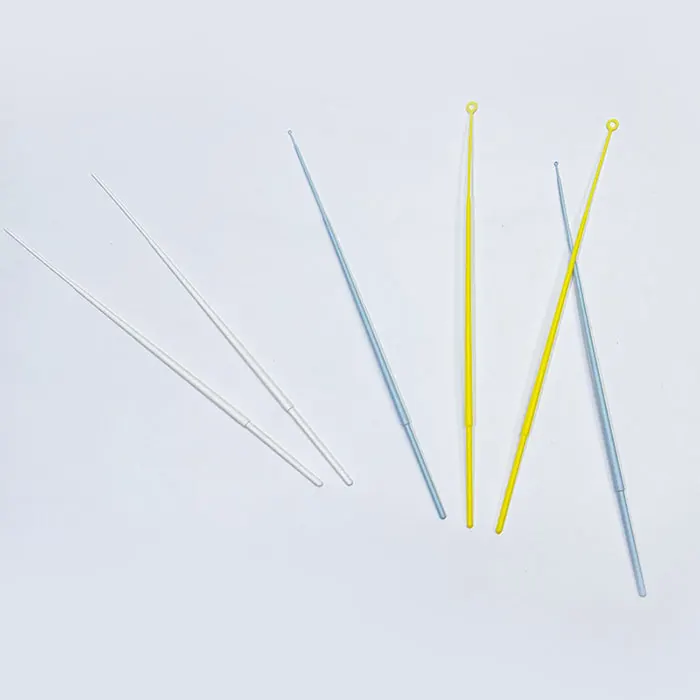 Bacteriological Lab Use Reusable Medical 1ul 10ul Plastic Disposable Inoculating Loops Sterile Steel Wire Loop