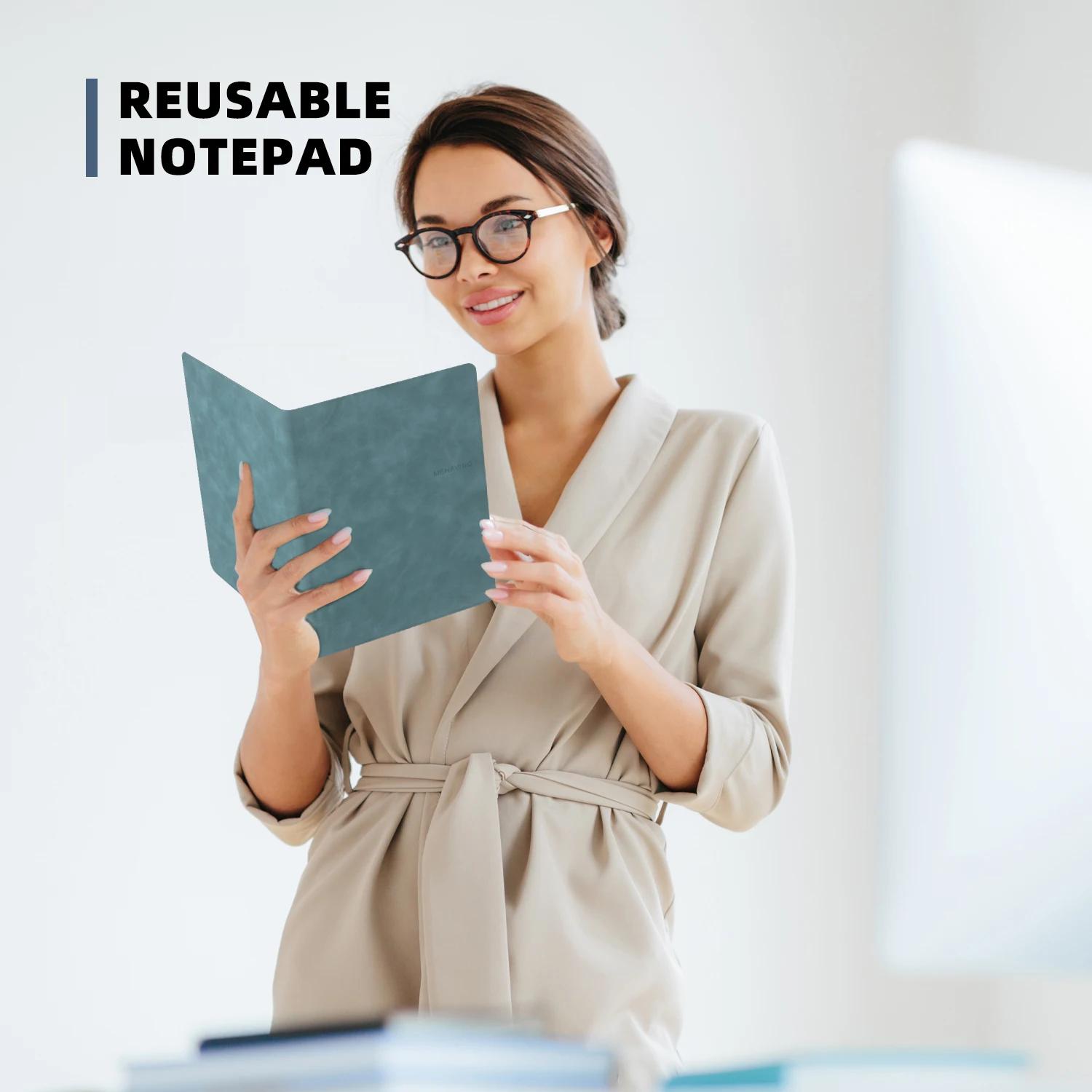 Double Sided Tabletop Dry Erase Whiteboard Educational