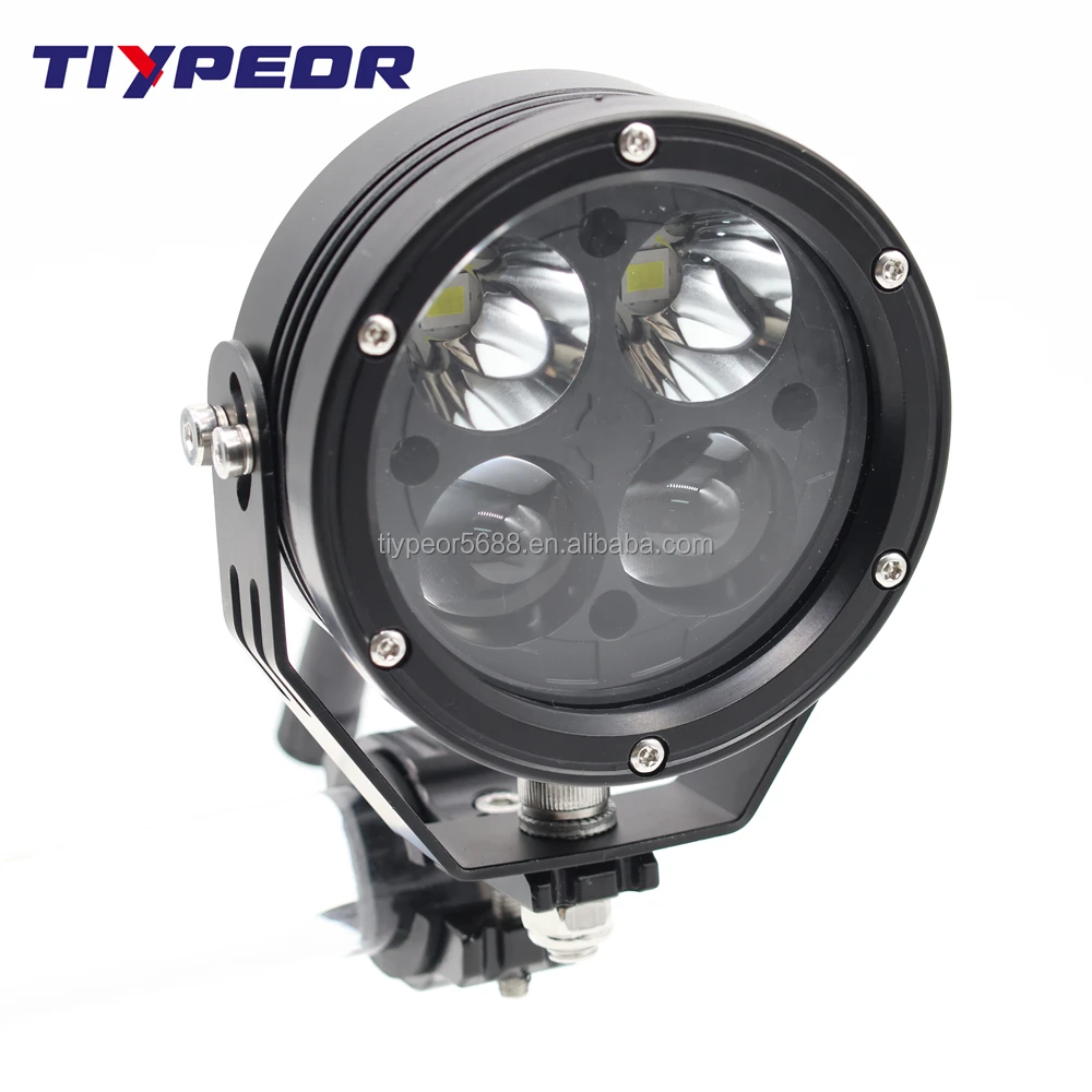 product tiypeor 80w motorcycle fog light spotlight cnc aluminum 10000lm super bright ip68 dual beam wireless switch auxiliary light-9