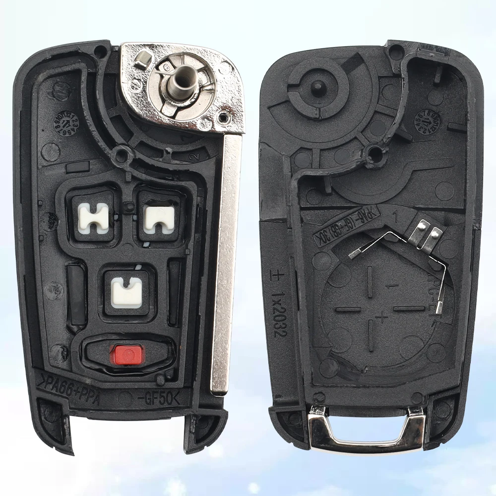 MS 4Button 433mhz Remote Car Key for chevrolet Cruze Sonic Mailbu Impaia equinox camaro Orlando Keyless Factory Blank Car Key