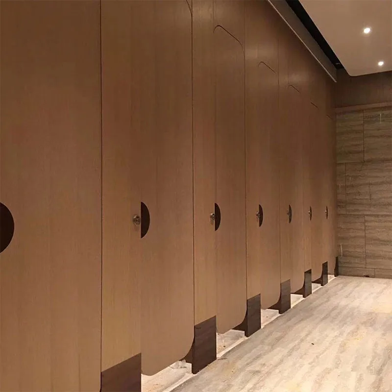 Direct Factory Manufactured Cartmay Modern Phenolic Toilet Cubicle HPL Partition Urinal Low Price Accessory for Hotels & Schools