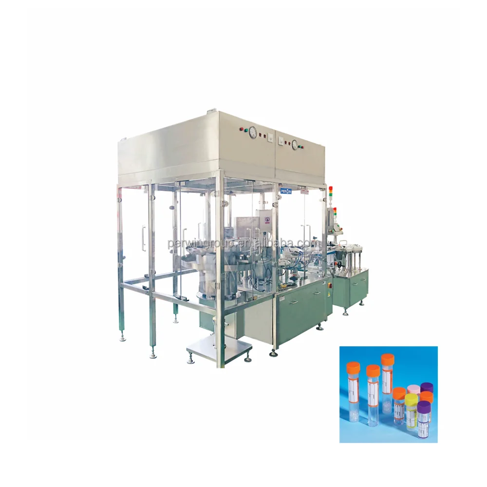 Tube De-capping Filling Capping and Labeling Machine for Nucleic Acid Assay IVD Kit