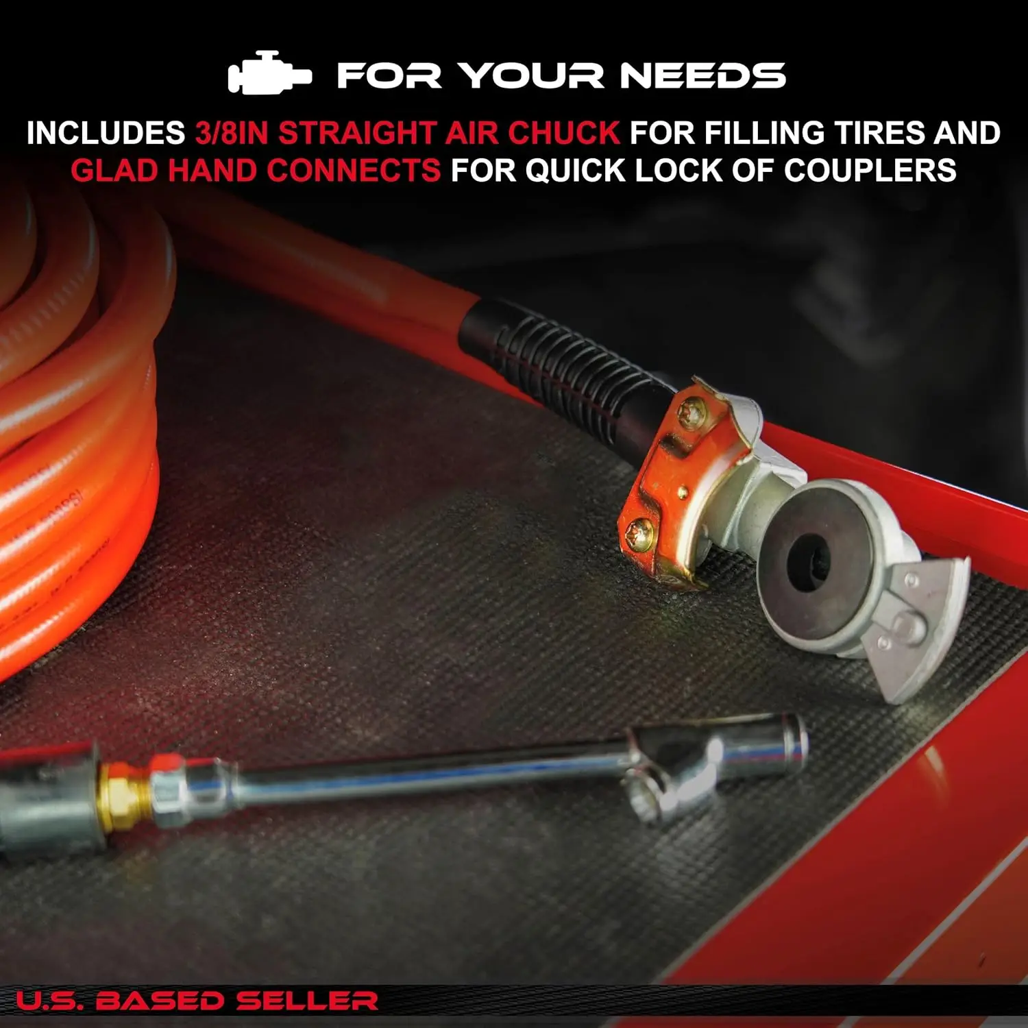 Truck Air Inflating Hose Kits 3/8