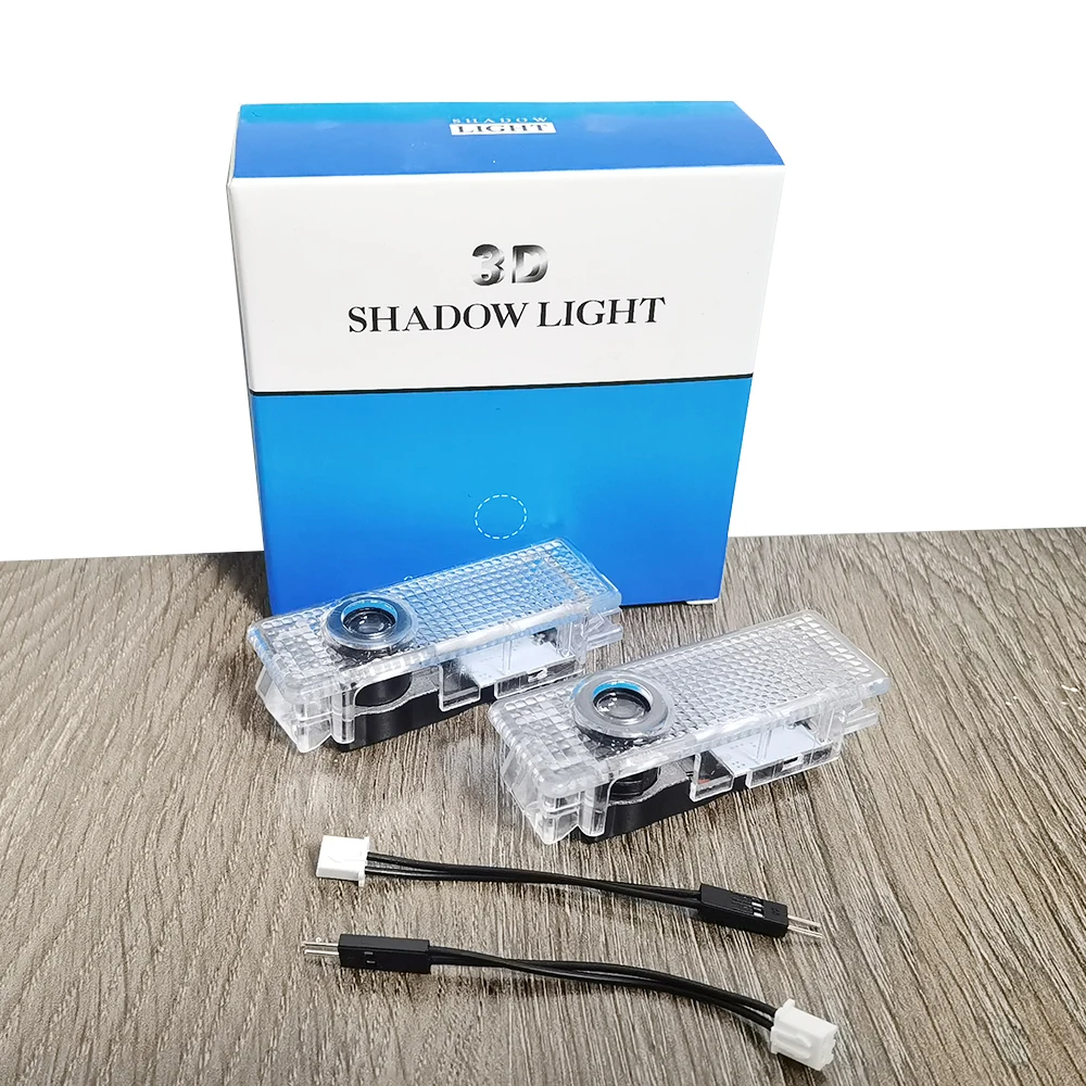 For BMW X1 X3 X4 X6 X5 E70 E90 E60 F30 F10 F20 E87 E92 G30 E91 F31 Serie 1 Box 2 Pcs LED Car Door Logo Projector Shadow Step Bar