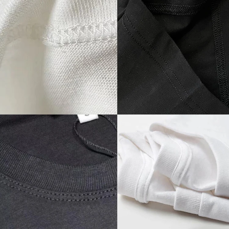 High Quality Custom Drop Shoulder Oversized Black Cotton Polyester Men ...