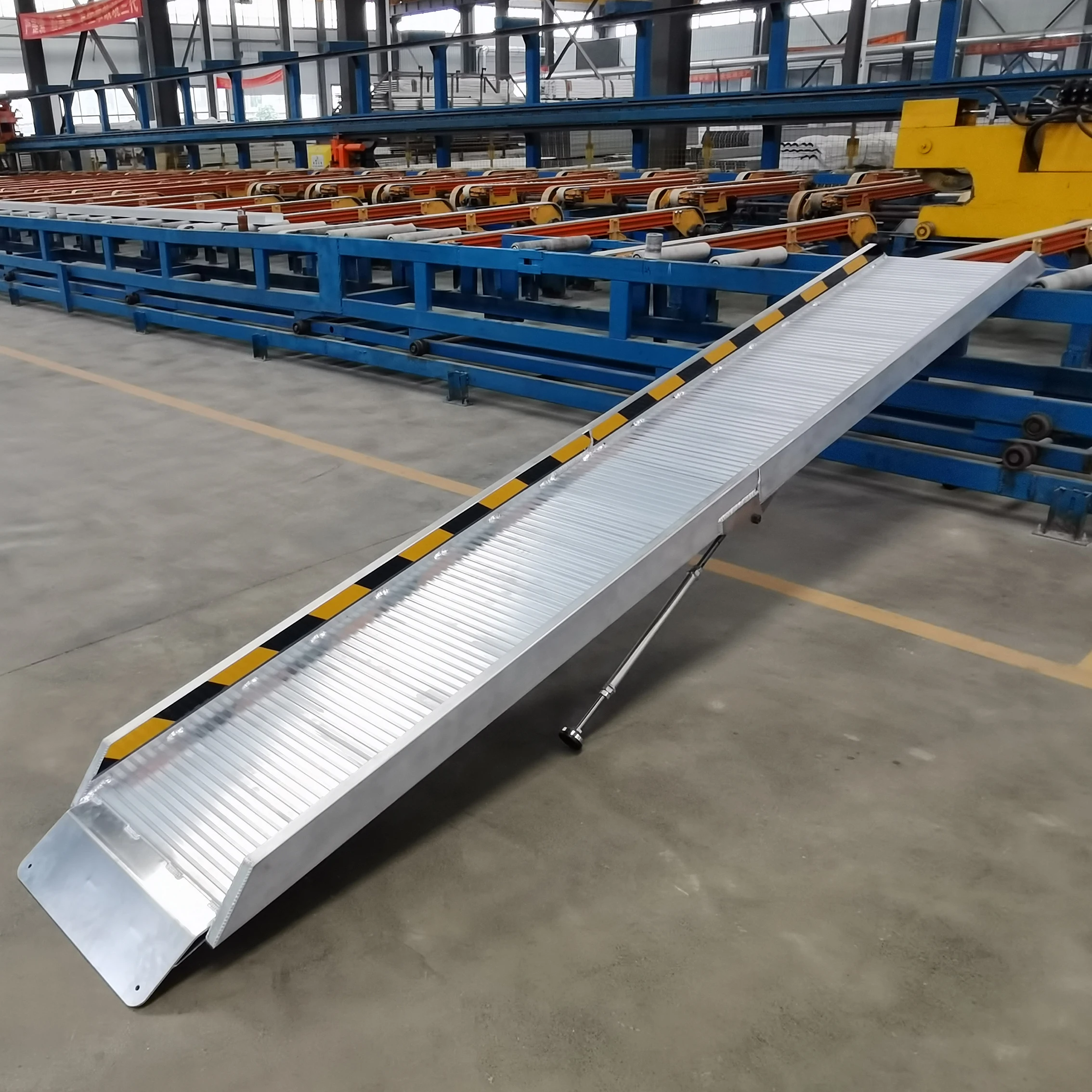 Car Trailer Custom Loading Ramp - Heavy Duty Foldable Aluminum