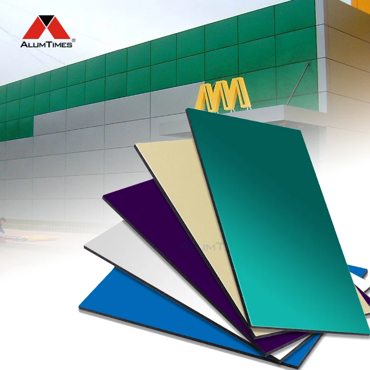 Alucobond Price Per Sheet Mirror Reflective Texture Design Metalbond Alucobond Double Side Building Aluminum Composite Panel