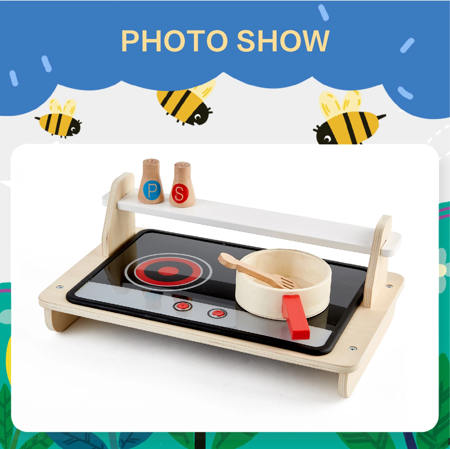 Premium Quality Wooden Furniture Children's Pretend Role Play Assemble