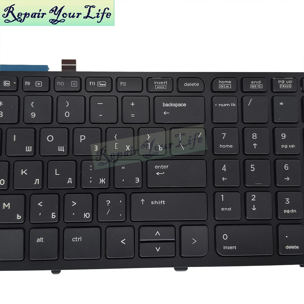 RU Russian with Backlight Laptop Keyboard for HP ZBOOK 15 G1 G2 ZBOOK 17 G1 G2 130TK1A00 SK7123BL with Tracking Point