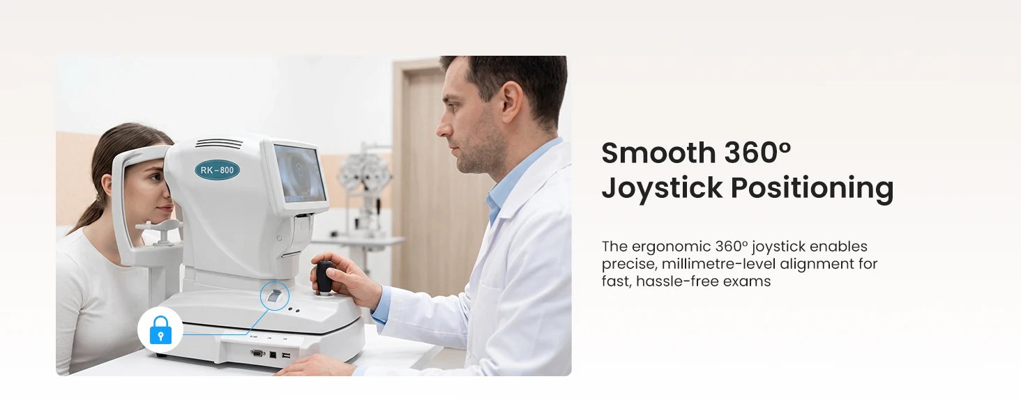 Rightway Optical High Accuracy Ophthalmic Equipment RK-800 Automatic Optical Equipment Auto Refractometer Keratometer