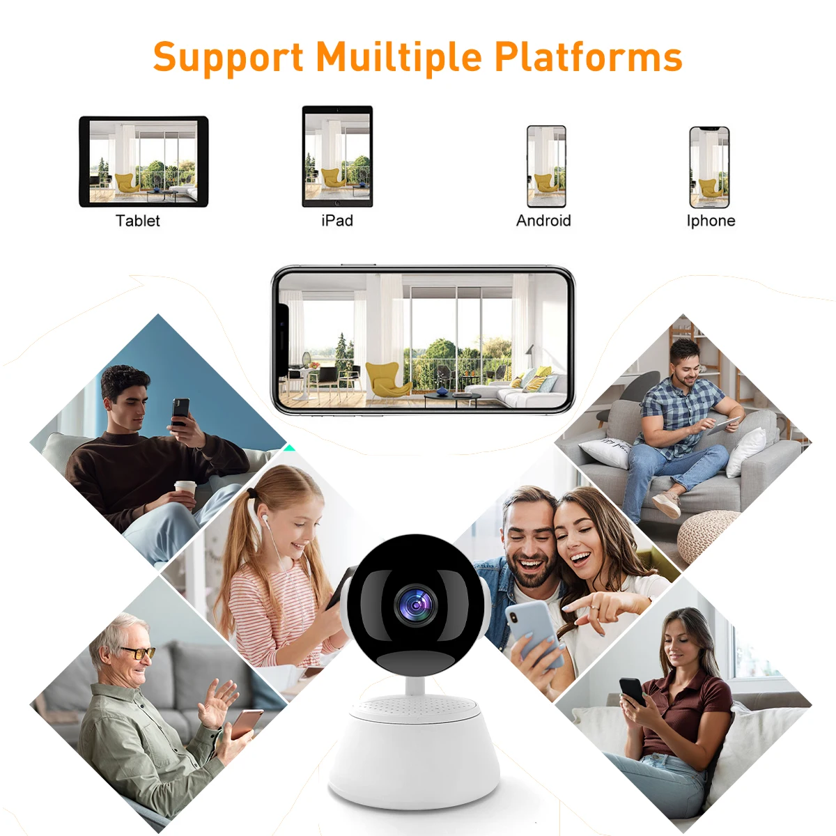 product v380 rp14 wifi 1mp indoor security camera hd ptz cctv with night vision alarm storage motion detection tf card  cloud data-60