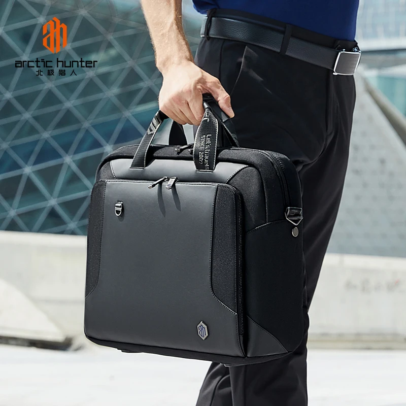 Arctic Hunter Luxury Waterproof Laptop Briefcase