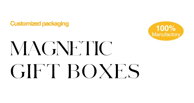 Custom Own logo Magnet Folding Paper Flat Pack Packaging Box Luxury ...