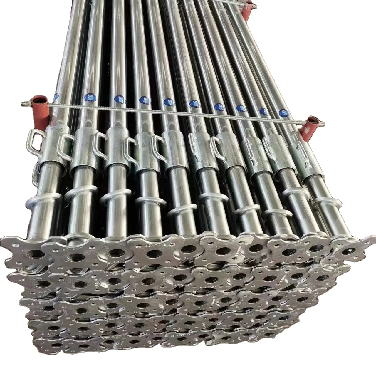 Ranpu Concrete Formwork System Telescopic Steel Support Pillar System Adjustable Scaffolding Props Mediterranean Design Project