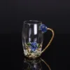 Blue single cup 350ml